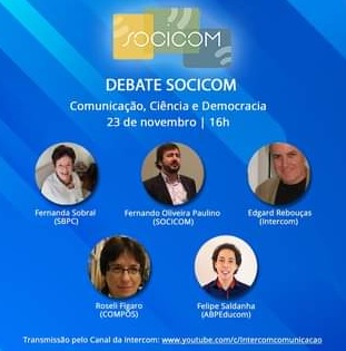 Confira a íntegra do debate “Comunicação, ciência e democracia”