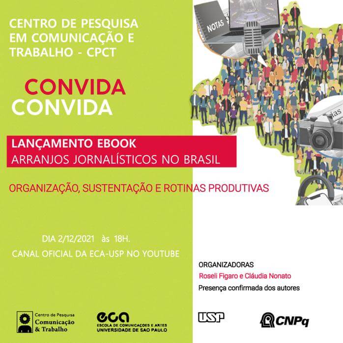 CPCT promove lançamento oficial do livro dos arranjos jornalísticos no Brasil