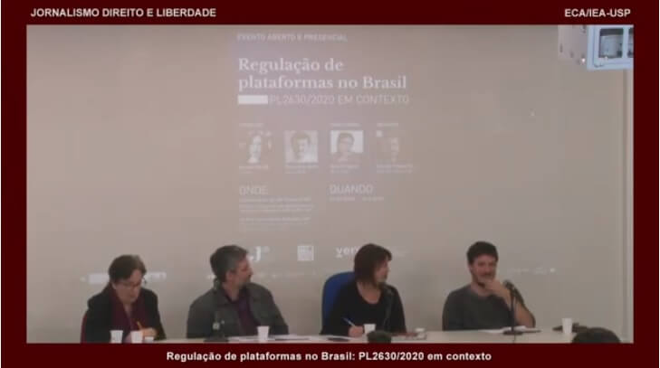 Saiba como foi o seminário “Regulação das plataformas digitais no Brasil: PL 2630/2020 em contexto”
