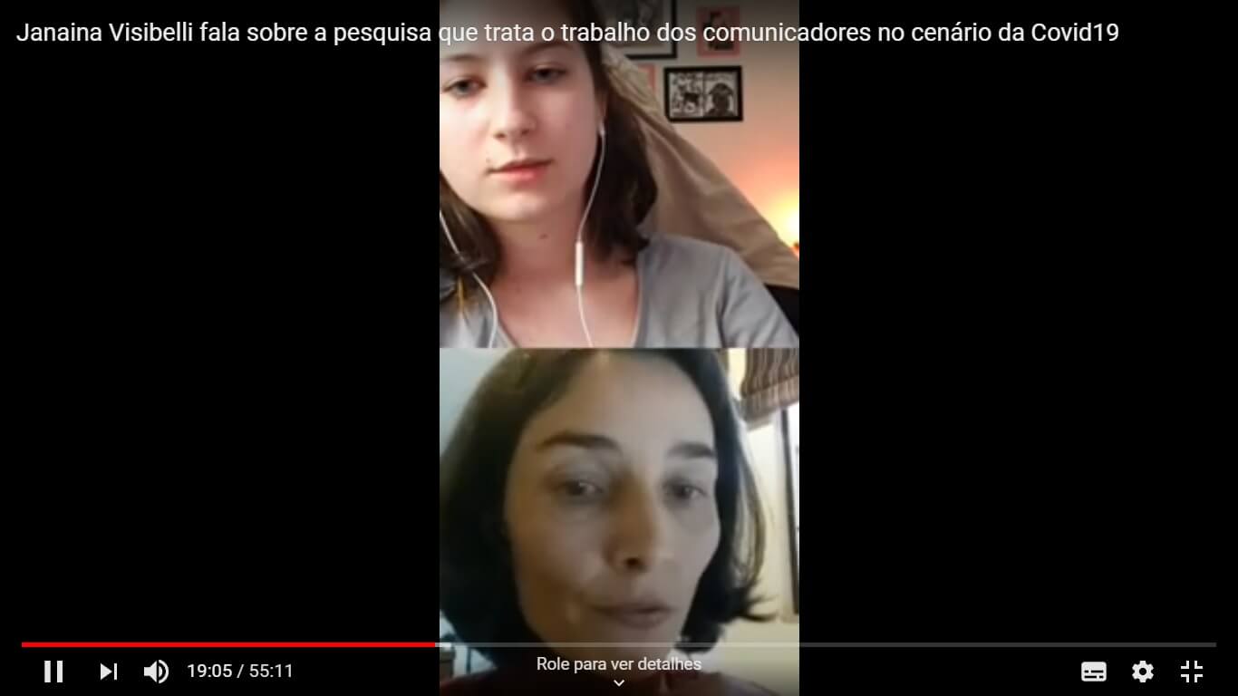 Pesquisadora fala como a Covid-19 afeta profissionais da comunicação