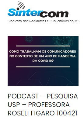 Sintercom/MS grava podcast sobre a pesquisa da Covid-19